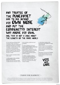 vote own nose